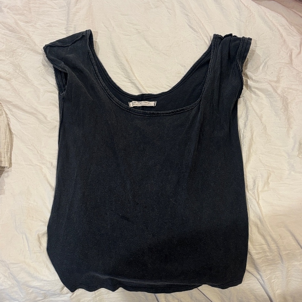 Black Women's Free People Top